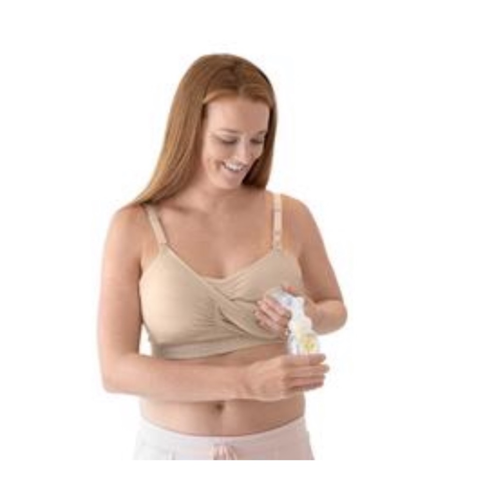 Kindred Bravely hands free pumping and nursing bra.